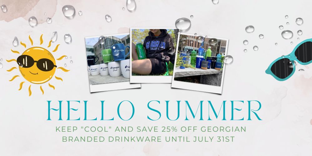 click for summer sale 25% off drinkware